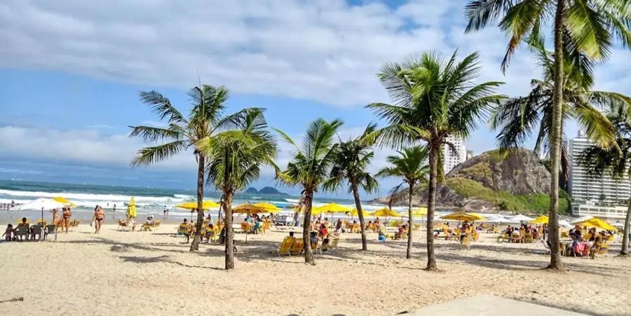 Apartamento Para Ate 8 Pessoas! 2 Quartos, Praia Da Enseada Guarujá Exteriör bild